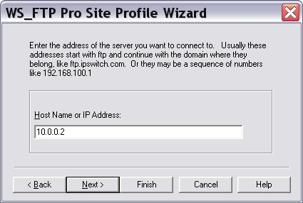 site address