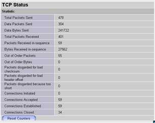tcp status