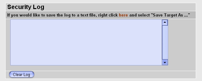 security log