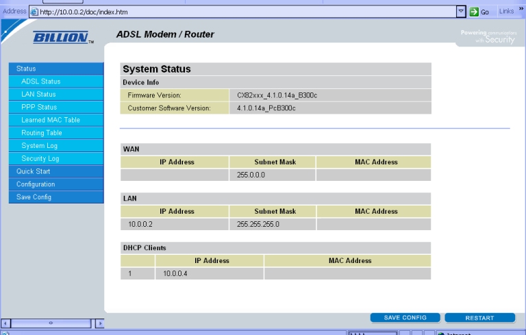 homepage