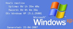 uptime banner example